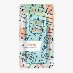kwmobile metallic telefoonhoesje van TPU - geschikt voor Xiaomi Redmi Note 14 Pro 5G / Poco X7 - Flexible case voor smartphone - In metallic mintgroen — thumbnail 2
