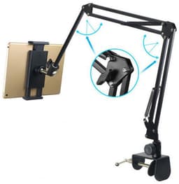 Bed Tabletstandaard - 360 graden draaibaar - Met stabiele aluminium arm - Geschikt voor iPad, tablet, telefoon of andere apparaten met schermformaten van 4,5 tot 12,9 inch — thumbnail 1