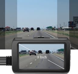 Motorfiets DVR Dashcam-weergave Dual-channel DVR-weergave — thumbnail 3