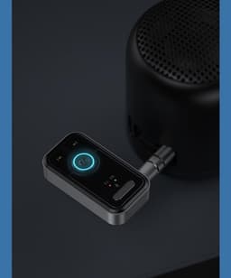 Bluetooth 5.3 Auto AUX Audio Adapter Ontvanger Zender AUX Draadloze Audio Adapter 3.5mm Jack voor Auto Hoofdtelefoon TV Luidspreker — thumbnail 3