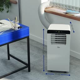 Mobiele Airconditioner 3-in-1 voor Ruimten tot 25 m² | Koelen, Ontvochtigen en Ventileren | Eco Vriendelijk Koelmiddel | 7000 BTU/h — thumbnail 4