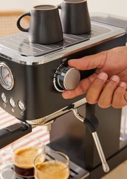 CREATE - Espressomachine met functie voor koude koffie - Zwart - THERA CLASSIC COMPACT — thumbnail 5
