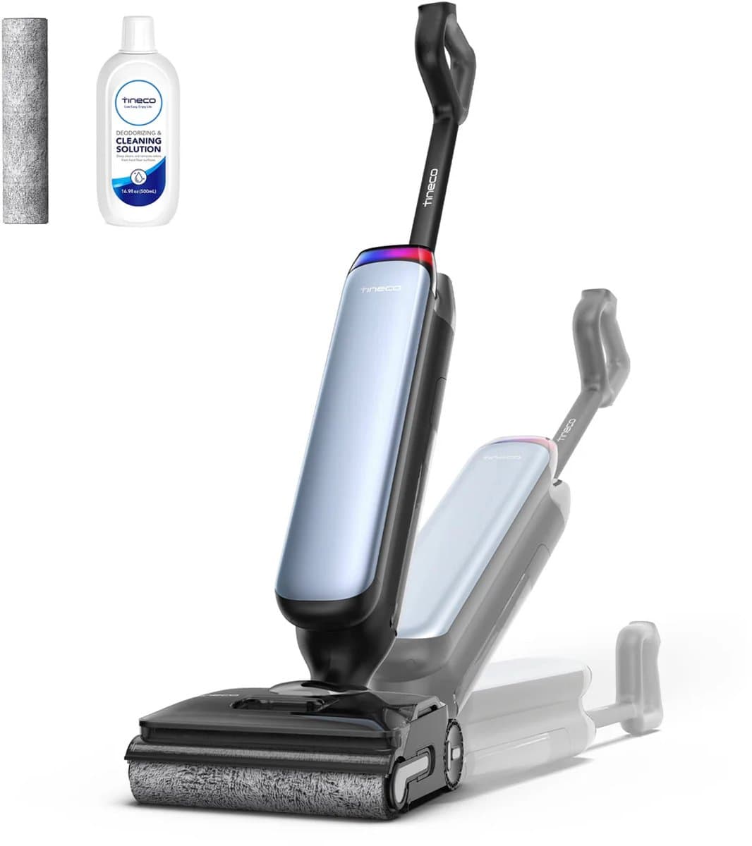 Tineco Floor One S9 Artist - Nat en droog stofzuiger en dweil - 22.000 Pa Zuigkracht - 360° SmoothDrive - Anti-Tangle Design - 85℃ snel schoonmaak routine - 50 minuten accu - Dual-Edge Schoonmaak methode - 180° Lay-Flat — afbeelding 1