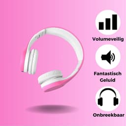 Koptelefoon kinderen met draad - Kinderkoptelefoon - Bedrade hoofdtelefoon - Veilig volume - School - Tablet - Laptop - Reizen - Muziek luisteren — thumbnail 3