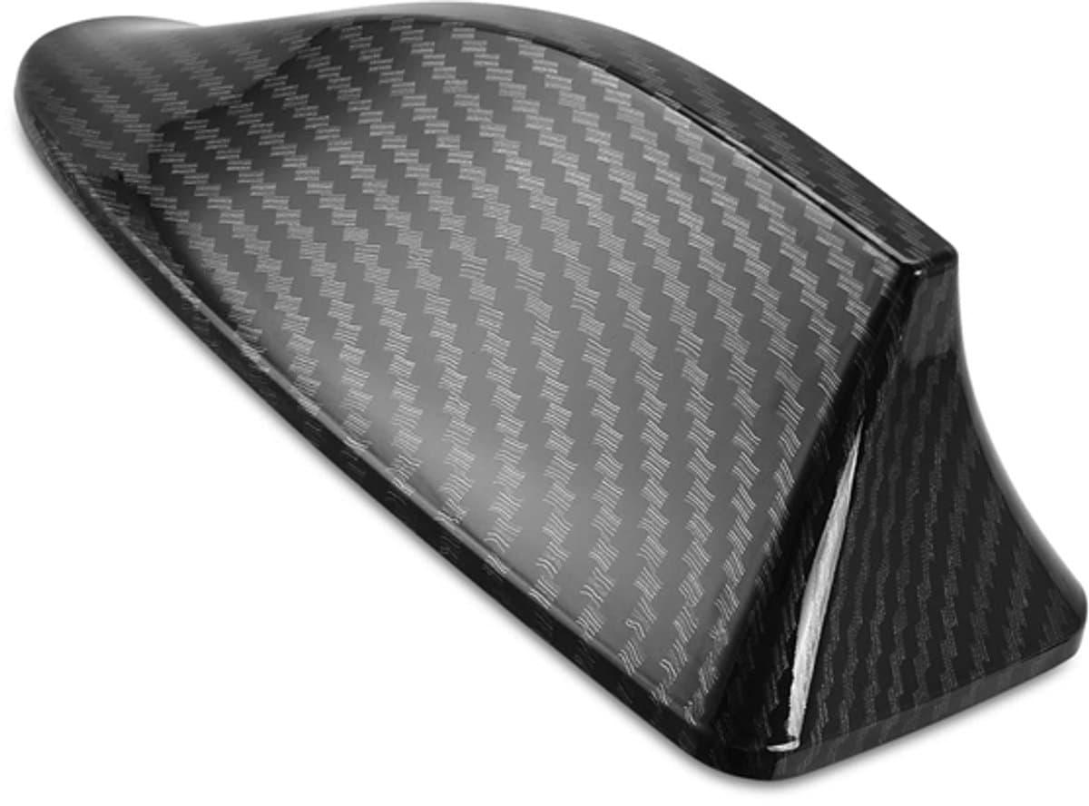 Universele Autoradio Haaienvin Antenne - AM/FM Autoradio Dakantenne - Auto Antenne Universeel - Carbon Motief — afbeelding 1
