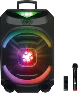 N-GEAR THE FLASH 1550D - karaoke set - 15" Woofer - Bluetooth - LED Lichtshow - Draadloze Microfoons - 800W — thumbnail 1