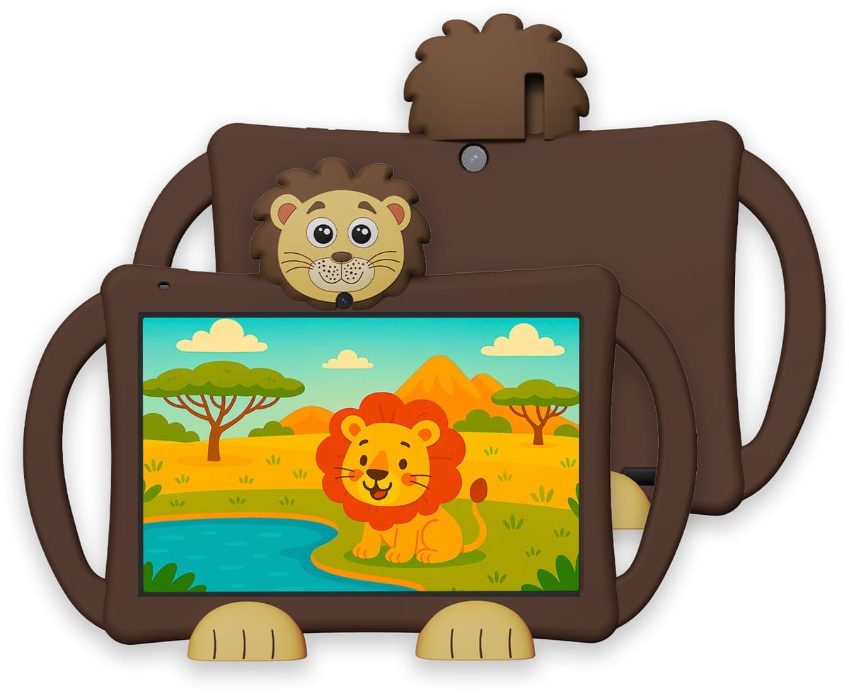 Star Kindertablet - 10 Inch - Android 15 - Educatieve Tablet - 4GB RAM - 64GB + 512GB - Silicone Hoes - Ouderlijk Toezicht - Kidjo 6 Maanden Gratis — afbeelding 1