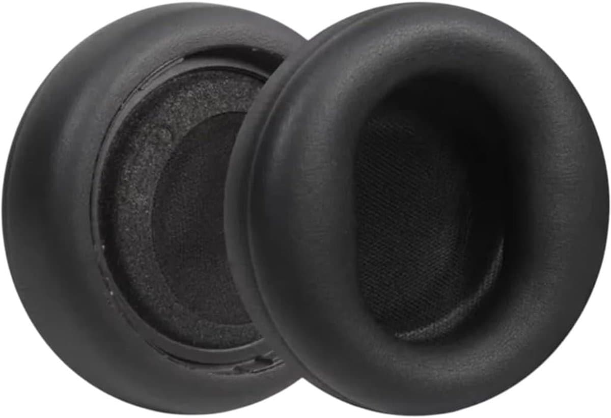 Geschikt voor Microsoft Microsoft Surface Headphone Case Headphones 1e generatie 2e generatie oorhoes Sponge Leather Pad (Zwart) — afbeelding 1