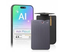 PLAUD NOTE Studentenversie – Slimme AI Memo met Automatische Transcriptie & Samenvatting - Perfect voor Studenten & Onderzoekers - Neem Moeiteloos Colleges, Interviews en Groepsgesprekken op