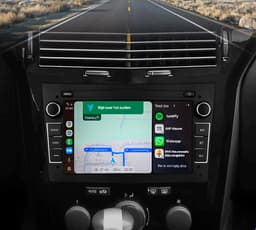 Autoradio 1/32GB met Carplay en Android auto | Geschikt voor Opel Astra H, Corsa D, Vectra C, Combo, Antara, Zafira, Meriva, Vivaro, Tigra 2001-2013 | Radio scherm met Navigatie | 2001 2002 2003 2004 2005 2006 | Piano glans Zwart hoogglans — thumbnail 5