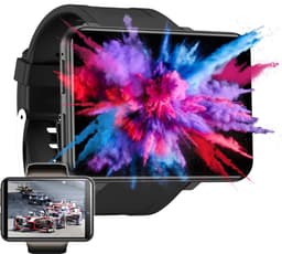 Soundlogic XL Smartwatch Android voor Dames & Heren - Smartwatches - IOS & Android - 16GB Zwart — thumbnail 1