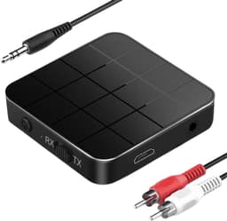 Bluetooth Transmitter & Receiver 2 in 1 - BT 5.0 - 3.5MM AUX / RCA - Bluetooth Zender - Bluetooth Ontvanger - Bluetooth Transmitter - Bluetooth Receiver — thumbnail 1