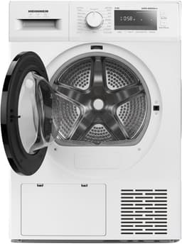 Heinner HHPD-M9G3A++ Warmtepompdroger 9 kg – 14 Droogprogramma’s – LED-display – Anti-sifonfunctie – Trommelverlichting – Startuitstel – Wit – 5 Jaar Garantie — thumbnail 3
