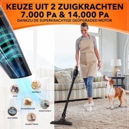 Eraglow® Kruimeldief met steel - Handstofzuiger - Kruimeldief snoerloos - Snoerloze Kruimeldief met Steel – Jouw ultieme schoonmaakpartner — thumbnail 2