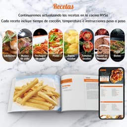 XXL Heteluchtfriteuse met Digitaal Touchscreen - Multifunctionele Mini-Oven 24L met 8 Kookprogramma's — thumbnail 3