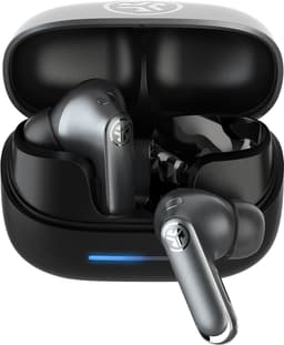 JLab Epic Pods ANC Draadloze Oordopjes - Bluetooth Oortjes - Tap en Knijpbediening - Noise Cancelling - Knowles Drivers - Equalizer Instellingen - LabSpatial - 60 Uur Batterij - Snelladen - Zwart — thumbnail 1