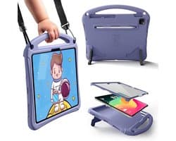 Ruimtepak Hoes voor iPad Air 11 inch en iPad Pro 11 inch – Kindvriendelijke Bescherming met Schermbeschermer en Handvat