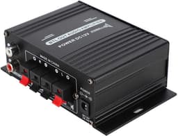Mini Eindversterker 40W - Draagbare Audioversterker met FM Radio en Aluminium Behuizing — thumbnail 1