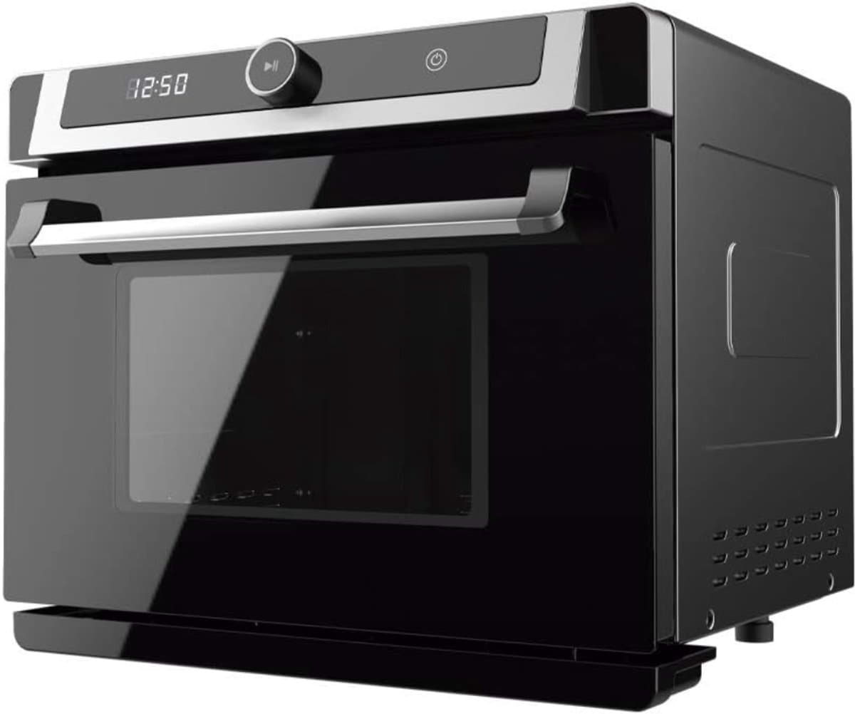 MMP® Stoomoven - Zwart - 60 cm x 56 cm x 52 cm — afbeelding 1