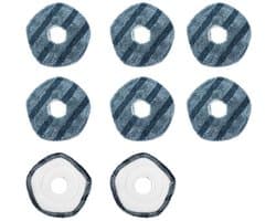 8 Stuks Vervangende dweildoeken Geschikt voor de Eufy X10 Pro Omni/X10 Pro robotstofzuiger - Stofzuiger onderdeel - Dweildoeken