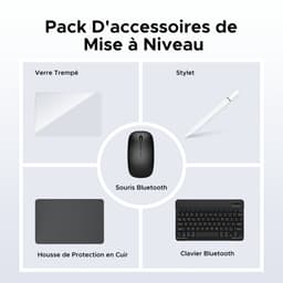Doogee U10 - Tablet - 16GB RAM+ 128GB ROM (2TB TF) - 10,1 inch - Face ID - 5060 mAh - Android 15.0 - WiFi 6 - Met toetsenbord Mouse - Paars — thumbnail 4