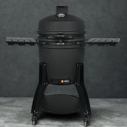 IGNITE Outdoor - Kamado BBQ - 22 Inch - Premium Barbeque - Mat Zwart - Compleet — thumbnail 2