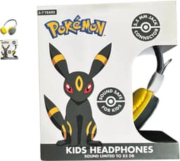 Pokemon Umbreom Kinderkoptelefoon Volumebegrenzing Verstelbaar 3-7 jaar — thumbnail 2