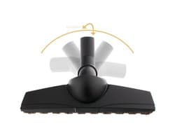 Scanpart parketborstel 32 en 35 mm - Geschikt voor Miele S227-S299 S300 S400 S500 S600 S700 S800 S2000 S4000 S5000 S6000 S8000 Blizzard CX1 Classic Compact Complete C1 C2 C3 - Alternatief voor SBB300-3 PQ Twister - Universeel