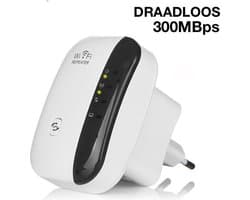 Wifi versterker - 300 Mbps - Draadloos - Booster - Router - Stopcontact - Repeater
