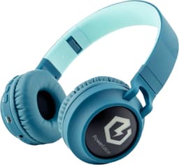 PowerLocus Buddy Draadloze On-Ear Koptelefoon voor Kinderen, LED lampjes, 85db Limiet, met Microfoon, Micro SD poort - Blauw — thumbnail 8