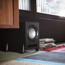 Teufel T 8 Subwoofer - Compacte universele subwoofer - 100 watt - zwart — thumbnail 3