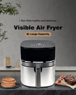 Visuele airfryer van 8 liter — thumbnail 7