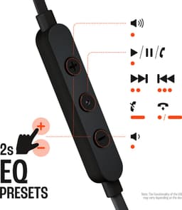 JBL TUNE 305C USB-C In-ear Bedrade oordopjes Zwart — thumbnail 3