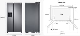 Samsung RS68CG883ES9 - Amerikaanse koelkast - WiFi - Zilver — thumbnail 9