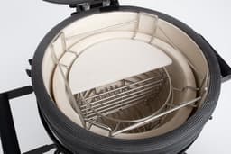 Boretti - Ceramica Compact - Compleet - Gietijzeren rooster - Grill Lifter - Thermometer — thumbnail 3