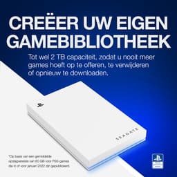 Seagate Game Drive - Externe Harde Schijf - Geschikt voor PS4 en PS5 - 2TB — thumbnail 2