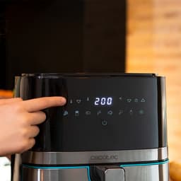 Cecotec Cecofry Full Inox 5500 Pro - Heteluchtfriteuse - Zwart, Antraciet — thumbnail 6