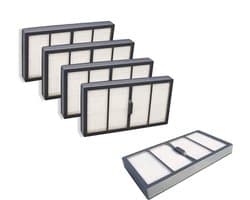 Replacements® HEPA Filters geschikt voor Irobot Roomba S9 - 5 stuks