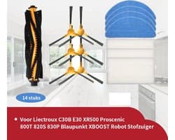 Replacements® Onderdelen geschikt voor Blaupunkt Bluebot Xboost - 14-delig