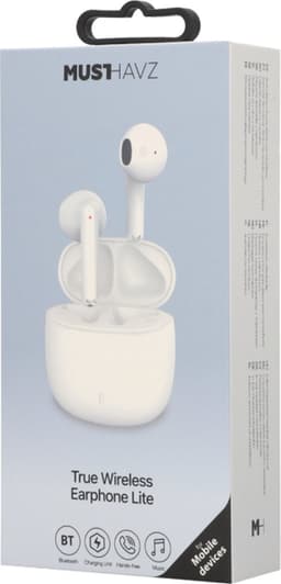 Musthavz True Wireless Earphone Lite Earbuds - Draadloze Oordopjes - Wireless Bluetooth Earphones - Oortjes geschikt voor Apple en Android - Wit/White — thumbnail 5