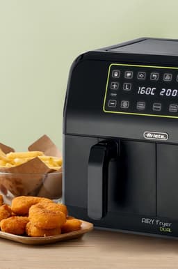 Ariete 4623 - Dubbele Airfryer XXL - Twee Kookvakken - 8 Liter - 1700 Watt - Dual Zone Technologie - 8 automatische programma's — thumbnail 4