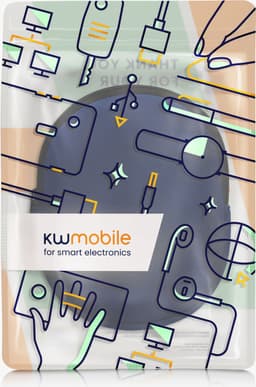 kwmobile hoes geschikt voor Sony WH-1000XM4 / WH-1000XM3 / Jabra Evolve 20 - 21,5 x 16 cm - Beschermhoes voor headset in donkerblauw - Van neopreen — thumbnail 6
