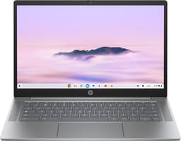 HP Chromebook 14a-nf0131wm Intel® N N200 35,6 cm (14") HD 4 GB LPDDR5-SDRAM 128 GB eUFS Wi-Fi 6 (802.11ax) ChromeOS Zilver — thumbnail 1