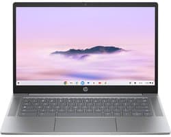 HP Chromebook 14a-nf0131wm Intel® N N200 35,6 cm (14") HD 4 GB LPDDR5-SDRAM 128 GB eUFS Wi-Fi 6 (802.11ax) ChromeOS Zilver