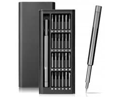 Professioneel 24-Delig precisie magnetische Schroevendraaierset - Mini Schroevendraaier Set - Kruiskop - Platte kop - Professioneel gereedschap voor o.a. Laptop / Camera / Smartphone / iPhone / Tablet / Macbook / Brillen / Horloges / Uurwerk