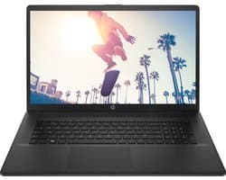 HP 17-cn0104na Intel® Pentium® Silver N5030 Laptop 43,9 cm (17.3") Full HD 8 GB DDR4-SDRAM 128 GB SSD Wi-Fi 5 (802.11ac) Windows 11 Home in S mode Zwart