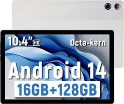 kotsren C12 - Android 14 Tablet - 10.4 inch - 16(3+13)GB RAM/128GB ROM– 5000mAh - Zilver — thumbnail 1