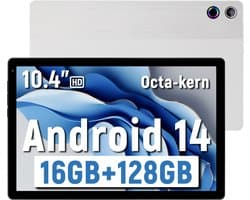 kotsren C12 - Android 14 Tablet - 10.4 inch - 16(3+13)GB RAM/128GB ROM– 5000mAh - Zilver
