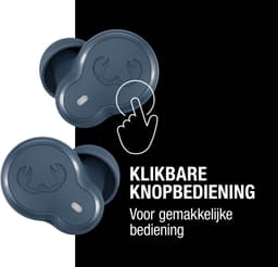 Fresh 'n Rebel Twins Breez – Compacte Draadloze Bluetooth Oordopjes - 30 uur Speeltijd - Steel Blue — thumbnail 5