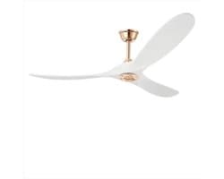 Bovista Plafondventilator - Met Verlichting - Plafond Ventilator - Met Lamp - Plafonniere Met Ventilator - Stijl N - 150cm